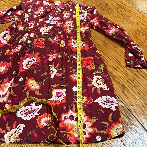 Old Navy floral long sleeve dress.  Size Small. Great condition. - Picture 7 of 12